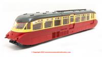 7D-011-005D Dapol Streamlined Railcar number W8W in BR Lined Carmine & Cream livery